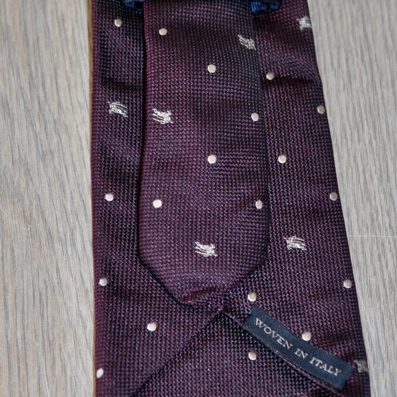 BURBERRY LONDON tie 100% Silk Prorsums Woven in Italy Designer - Picture 2 of 4
